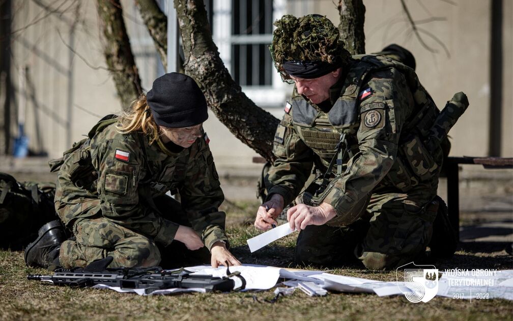 Mazowieccy terytorialsi szkolili się w podwarszawskiej Skubiance