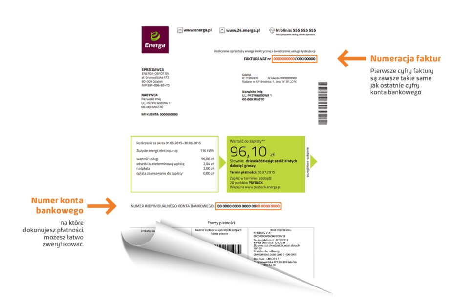 Uwaga Na Fa Szywe Faktury Za Pr D Grupa Energa