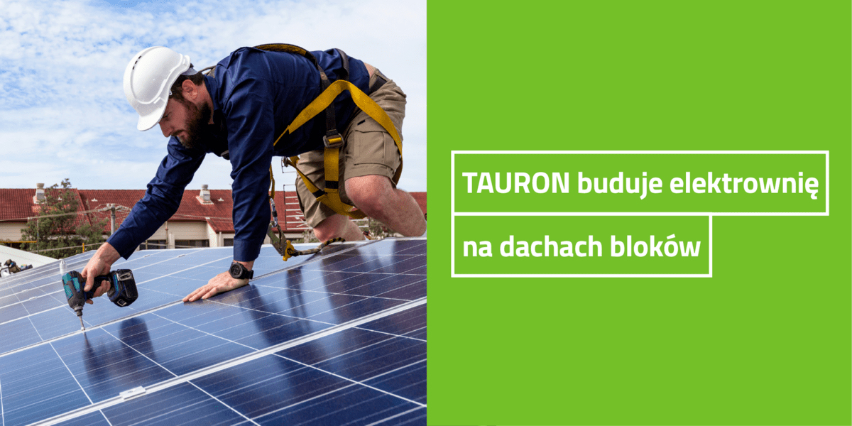 Tauron Buduje Elektrownie Na Dachach Blok W Biuro Prasowe Tauron