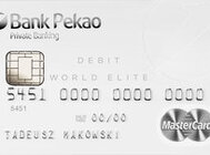 Najbardziej prestiżowa karta debetowa World Elite Debit MasterCard już dostępna dla Klientów Bankowości Prywatnej Banku Pekao S.A.