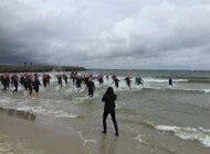 Triathlon Kołobrzeg - jedyny w Polsce rozgrywany na pełnym morzu