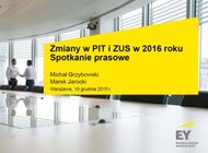 Prorodzinne ułatwienia i oskładkowanie umów zleceń do wysokości minimalnego wynagrodzenia – to główne zmiany w PIT i ZUS w 2016 roku