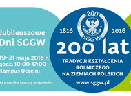 Dni SGGW w dwusetną rocznicę kształcenia rolniczego