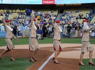 Emirates rozgrzewają fanów Los Angeles Dodgers