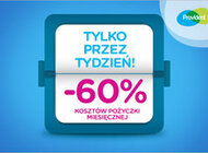 Nie czekaj, czas ucieka – tylko przez tydzień koszty pożyczki niższe aż o 60%