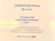 Carrefour laureatem 8. edycji konkursu Firma Dobrze Widziana