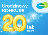 Provident Polska rozdaje pieniądze z okazji swoich 20. urodzin