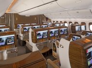 Linie Emirates prezentują nowe kabiny w Boeingach 777 oraz kampanię reklamową z udziałem Clarksona