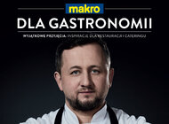 Wojciech Harapkiewicz na okładce „MAKRO dla gastronomii”