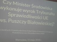 Wyrok niewykonany, działania pozorowane - cztery tygodnie po wyroku Trybunału