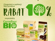 Nowe produkty Carrefour BIO i 10% zniżki na asortyment marki