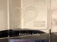 Krystyna Janda z tytułem Kreatora Kultury