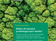 innogy Polska jako pierwsza firma energetyczna startuje  z nowym programem w trosce o środowisko