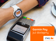 Garmin Pay - kolejna metoda płatności mobilnych już dostępna w ING