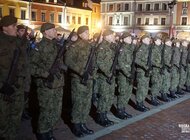 Promocja podoficerska lubelskich Terytorialsów w Zamościu