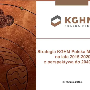KGHM Strategia 2015-2020