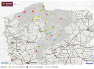 Mapa wyłączeń Energi pomocna podczas awarii 