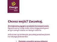 Grupa Energa dba o bezpieczeństwo klientów i pracowników 