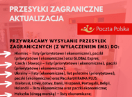 Poczta Polska przywraca wysyłanie przesyłek zagranicznych do niektórych krajów