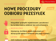 Poczta Polska przyjęła nowe procedury doręczania przesyłek