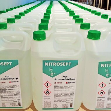 Nitrosept - płyn do dezynfekcji produkcji Nitroerg