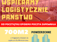 Poczta Polska we współpracy z Ministerstwem Zdrowia rozwozi środki ochrony do szpitali, przychodni i aptek