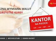 Wymieniaj walutę na poczcie