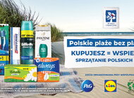 Procter & Gamble i Lidl Polska razem na rzecz czystych bałtyckich plaż