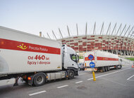 Poczta Polska wspiera budowę szpitala tymczasowego na Stadionie Narodowym