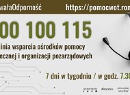 800 100 115: infolinia wsparcia ośrodków pomocy społecznej i organizacji pozarządowych