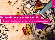 „Naprawiamy czy wyrzucamy”. Specjalny raport o zwyczajach Polaków