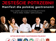 „Manifest dla polskiej gastronomii” głosem wsparcia dla branży