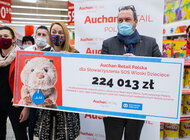 Auchan na rzecz Stowarzyszenia SOS Wioski Dziecięce w Polsce