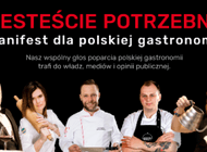 „Manifest dla polskiej gastronomii” głosem jedności branży