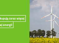 Firmy kupują coraz więcej zielonej energii