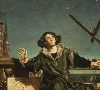 Obraz Jana Matejki pt. Astronom Kopernik, czyli rozmowa z Bogiem - materiały prasowe National Gallery