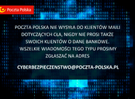 Poczta Polska: uwaga na groźne oszustwa phishingowe związane z obsługą celną przesyłek ze sklepów spoza Unii Europejskiej  