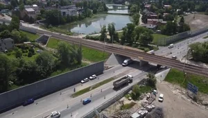 Postęp prac na budowie kolejowej Czechowice-Dziedzice