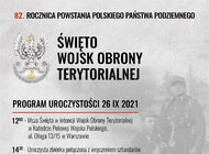 Święto Wojsk Obrony Terytorialnej – uroczyste wręczenie sześciu sztandarów. Zapowiedź.