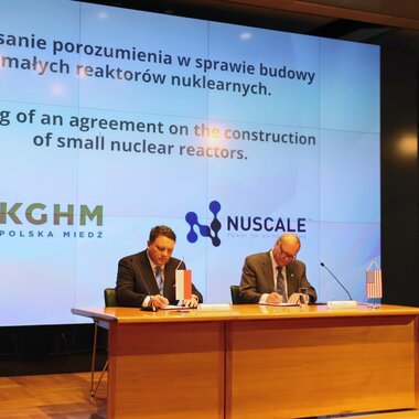 KGHM wybuduje pierwsze w Polsce małe reaktory nuklearne