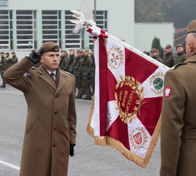  Uroczyste przekazanie obowiązków dowódcy 11 Małopolskiej Brygady OT.