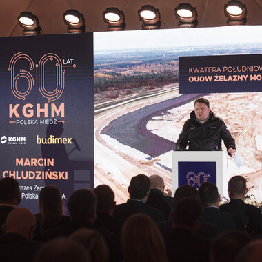 KGHM opens the Southern Quarter of the Żelazny Most - CEO KGHM Marcin Chludziński