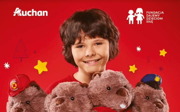 Auchan Julek Kampania na rzecz Fundacji Dajemy Dzieciom Siłę fot 1