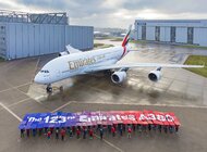 Emirates uzupełniają flotę A380, odbierając 123. egzemplarz kultowego samolotu