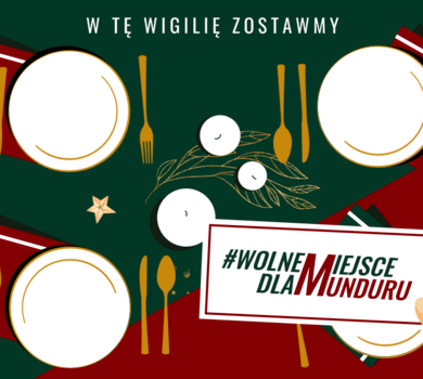 Stół #WolneMiejsceDlaMunduru - grafika