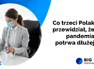 Co trzeci Polak przewidział, że pandemia potrwa dłużej 