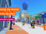 „Miasto  ING” na platformie gamingowej Roblox 