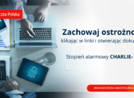 Poczta Polska przypomina: obowiązuje trzeci stopień alarmowy Charlie-CRP na terenie całego kraju 