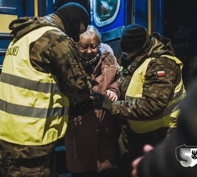 Terytorialsi z Podkarpacia wspierają przyjęcie ukraińskich uchodźców