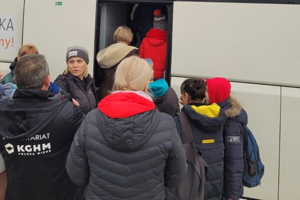 Kilkuset uchodźców z Ukrainy w bezpiecznych miejscach pobytowych